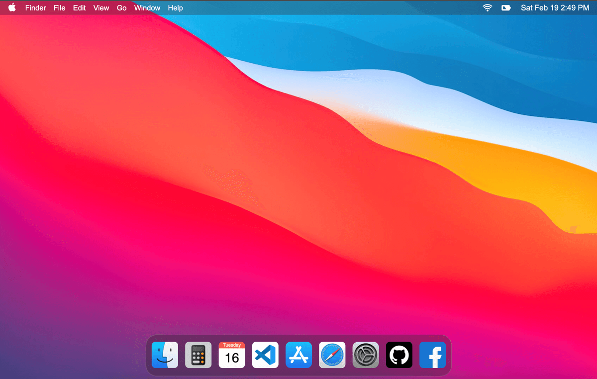 MacOS Big Sur on the Web project screenshot