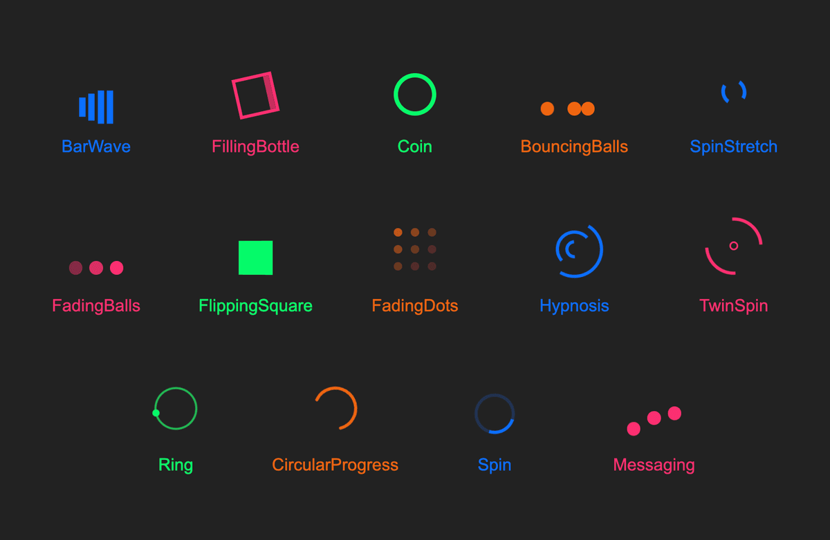 React CSSFX Loading project screenshot